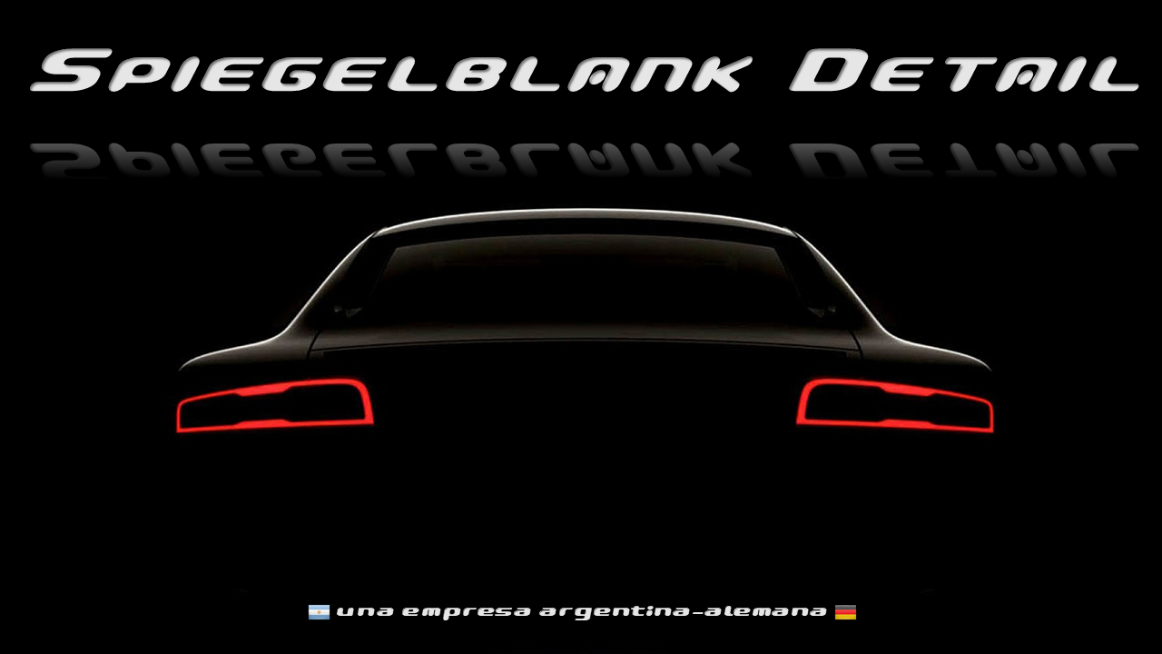 Spiegelblank Detail car detailing Buenos Aires limpieza profesional de tu vehículo Logo
